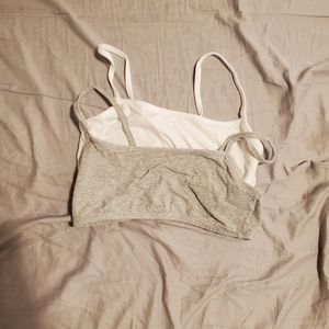 2 Size 36/M Fruit of the Loom Cotton Sports Bras